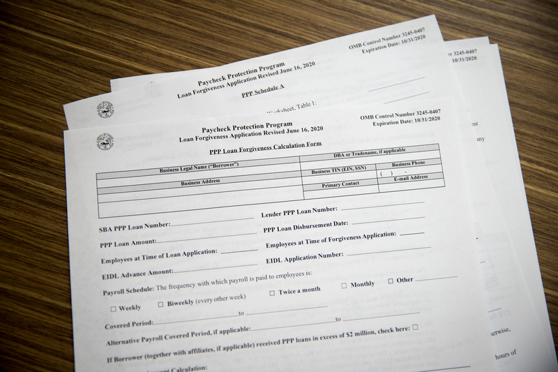 A stack of papers on a desk